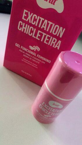 Click to view full screen Gel Excitation Chicleteira Intt - Potencializador de Orgasmo Feminino Beijável photo review