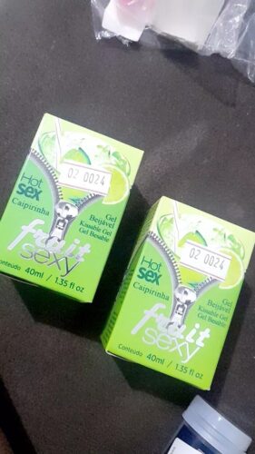 Click to view full screen Fruit Sexy Intt Gel Beijável Sabor Caipirinha 40ml photo review