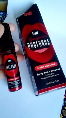 Click to view full screen Garganta Profunda Com Aroma De Morango 15Ml Intt photo review