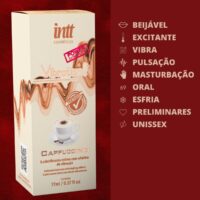 Vibration Sabor Cappuccino Gel Excitante Que Vibra Power Extra Forte17ml Intt