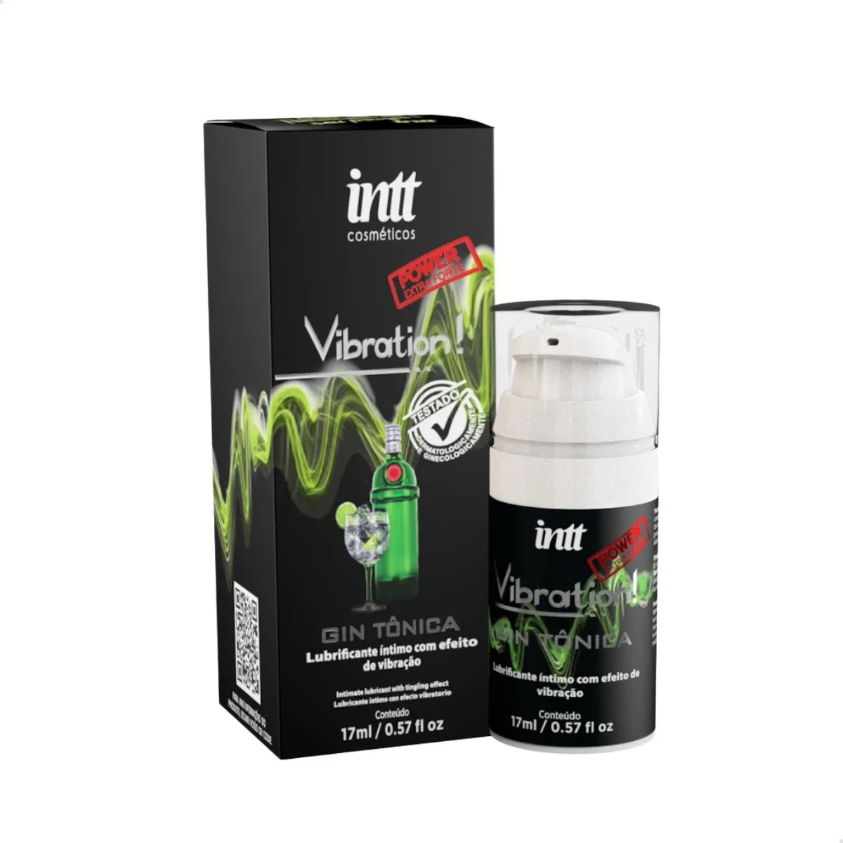 Vibration Sabor Gin Tônica — Gel Excitante que Vibra