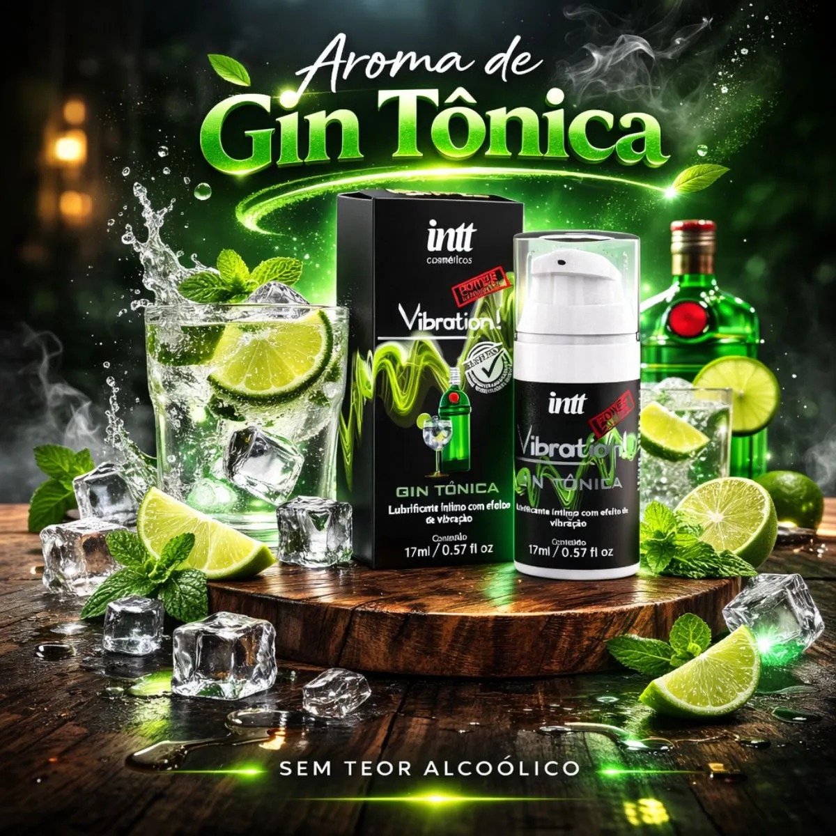 Demonstração do Vibration Gin Tônica