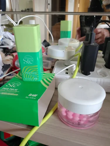 Click to view full screen Kit Intt Bubble Vibes 3 em 1 e Pico Pulse Menta Gel Sugador photo review