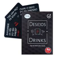 Desejos e Drinks - Baralho Erótico para Casais Desejos e Drinks - Baralho Erótico para Casais