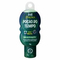 Poção do Tempo Intt - Gel Prolongador Masculino Aroma de Menta Poção do Tempo Intt - Gel Prolongador Masculino Aroma de Menta