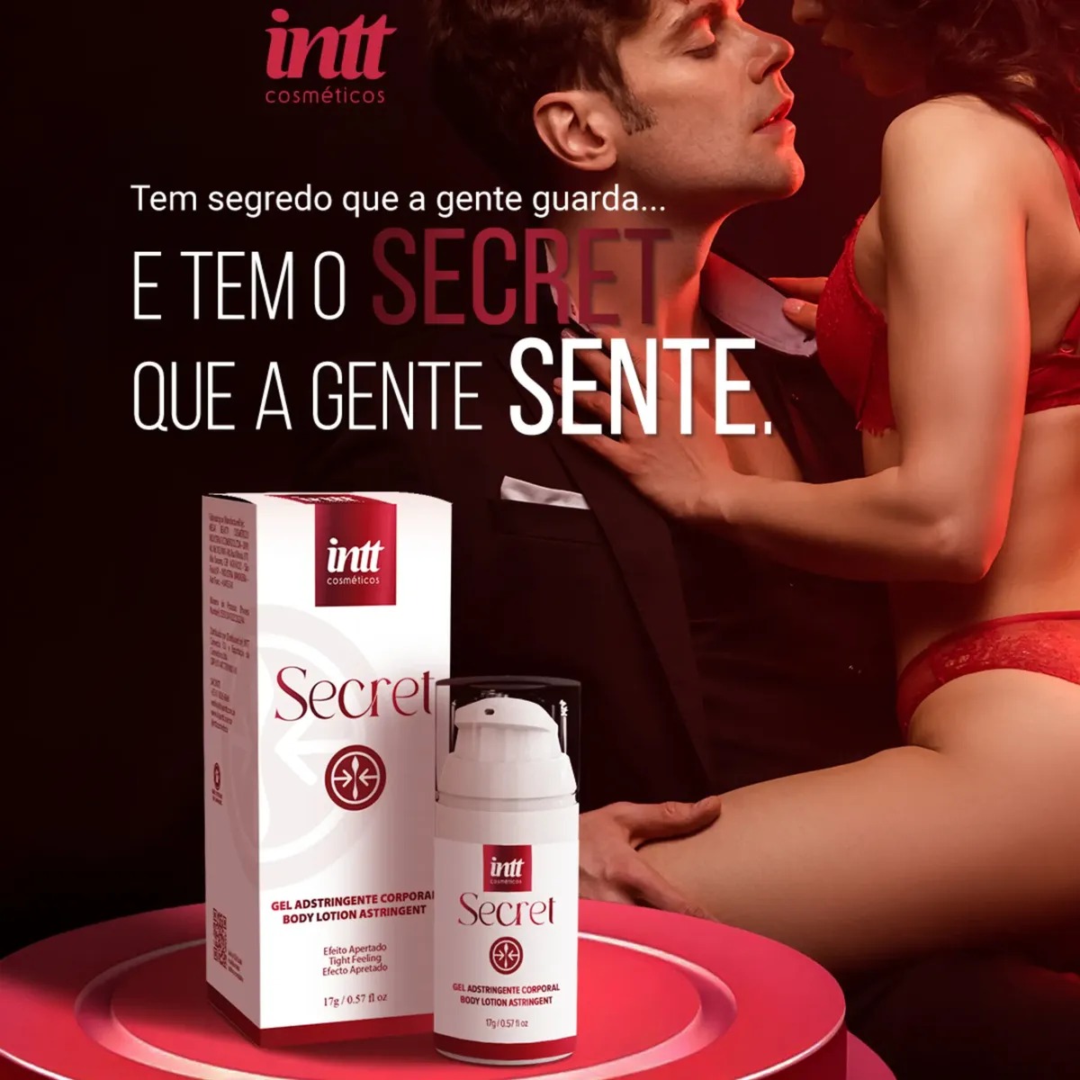 Gel Adstringente Íntimo Feminino Secret Intt 17g