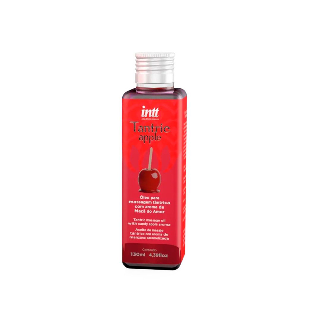Tantric Apple Intt – Óleo Corporal para Massagem com Aroma de Maçã do Amor 130ml - Cosméticos Original | Satisfeel - Foto 3